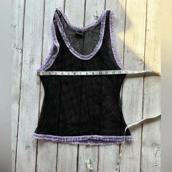 Frederick’s of Hollywood | mesh | ruffle | stretch | lingerie | M - Picture 4 of 8